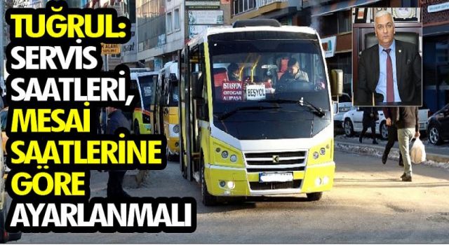 Tuğrul'dan pandemi döneminde şehir içi ulaşımda çözüm önerisi!