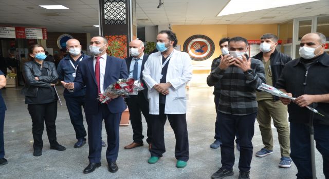Engelli derneklerinden sağlık personeline anlamlı ziyaret
