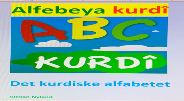 Norveç’te ilk Kürtçe alfabe yayına hazırlanıyor