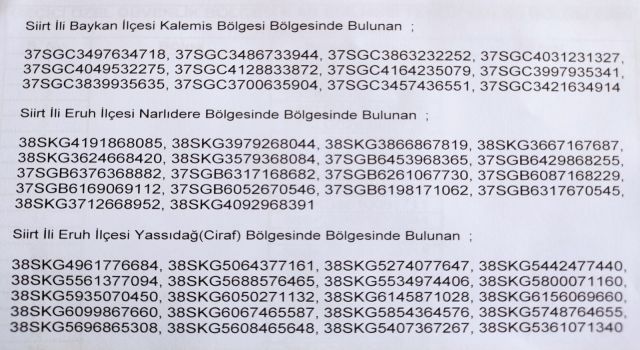 Siirt’te 8 bölge ‘Özel Güvenlik Bölgesi’ ilan edildi