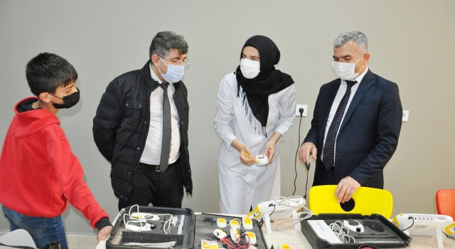 Batman’da BİLSEM’in başarılı öğrencilerine ziyaret