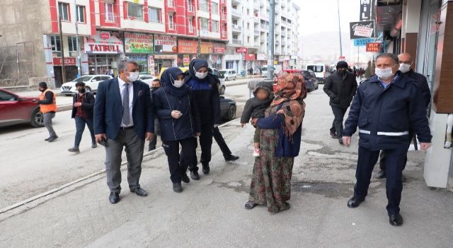 Van'da dilenci operasyonu