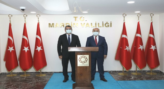 Azerbaycan Büyükelçisi’nden Mardin Valiliği’ne ziyaret