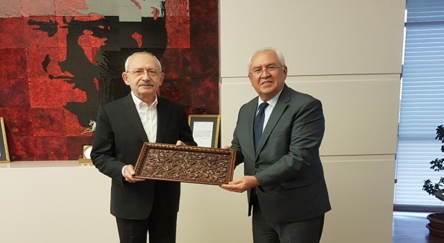 Genel Başkan Kılıçdaroğlu’na Başkan Selvitopu’dan ziyaret