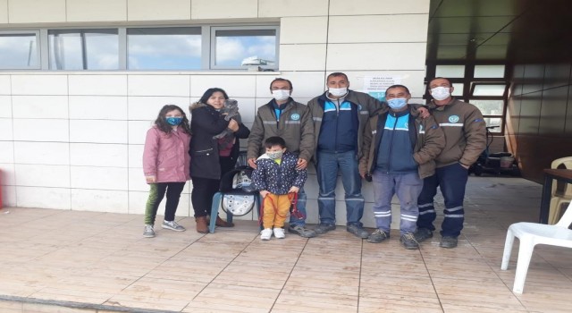 Manisa’daki kayıp ‘Casper’ ailesine teslim edildi