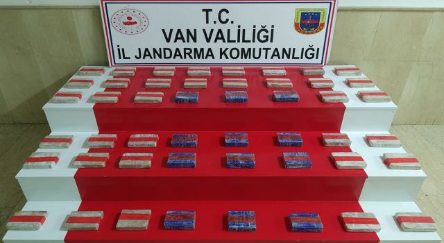 Van'da 25 kilo eroin maddesi ele geçirildi
