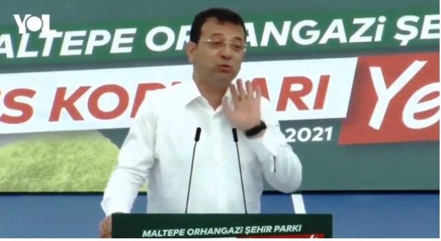İmamoğlu: "Cumhurbaşkanı Erdoğan isterse futbol maçı yaparız"