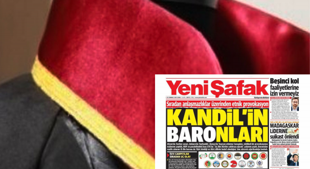 48 barodan hedef gösterilen 15 baroya destek açıklaması: Barolarımızın yanındayız