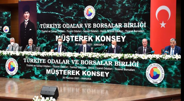 TOBB toplantısına başkanlık yapan Necdet Takva, Van'ın sorunlarını anlattı