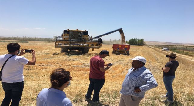 Tuşba Ziraat Odası, biçer döver denetimi yaptı