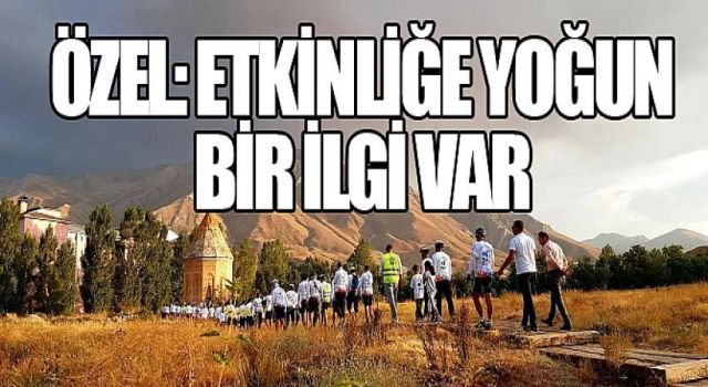 150 bisikletli Van Gölü etrafını pedallıyor