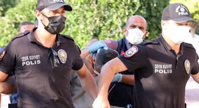 Konya'da 7 kişinin öldürülmesiyle ilgili gözaltına alınan zanlı, adliyeye sevk edildi
