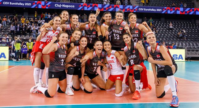 Türkiye Kadın Voleybol Takımı, 3'te 3 yaptı