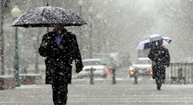 Meteoroloji'den 9 il için sağanak ve kar yağışı uyarısı