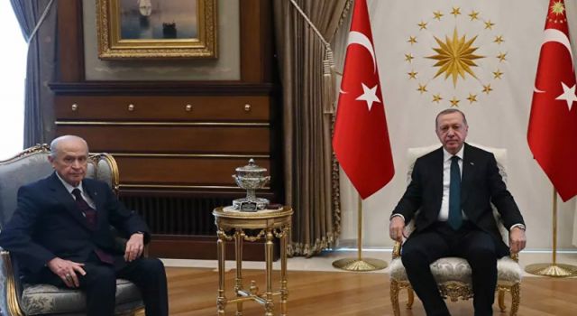 Erdoğan ile Bahçeli başbaşa görüştü