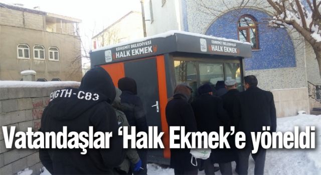 Vatandaşlar ‘Halk Ekmek’e yöneldi