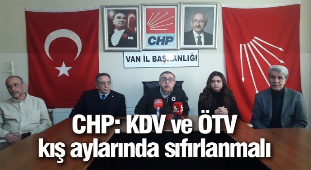 'KDV ve ÖTV kış aylarında sıfırlanmalı'