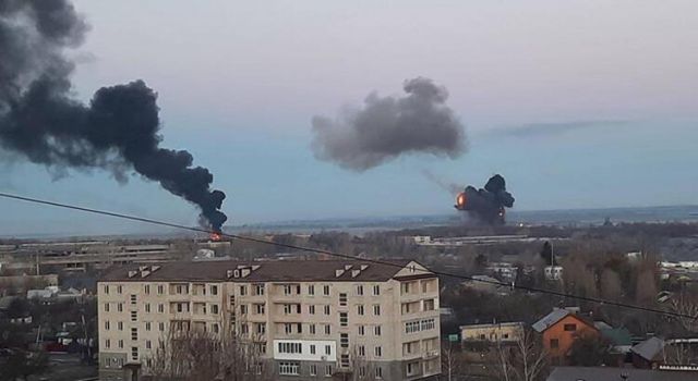 Putin, Ukrayna'ya 'askeri operasyonun' başladığını duyurdu; Ukrayna, "tam teşekküllü işgal başladı" dedi!