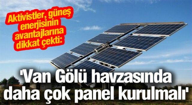 Van için GES önerisi