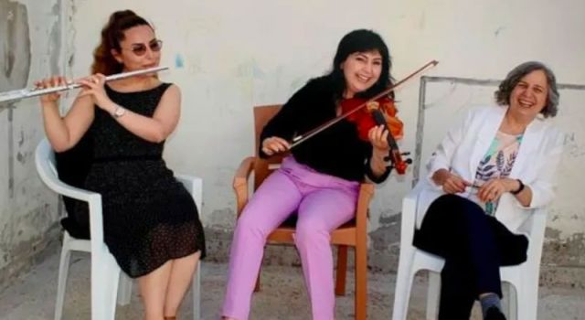 Gültan Kışanak, Figen Yüksekdağ ve Gazel Bulut'tan 'cezaevi orkestrası'
