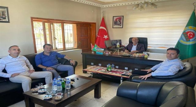 Denizbank yetkilileri Başkale Ziraat Odası'nı ziyaret etti