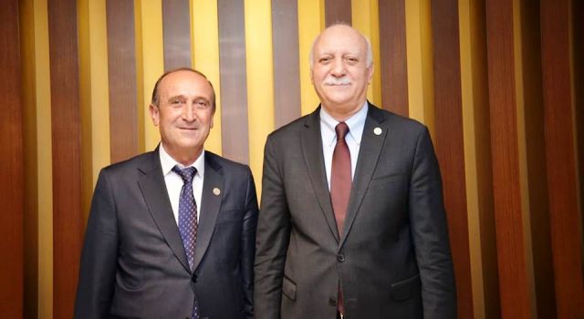 Aşkan, TZOB Genel Başkanı Bayraktar'ı ziyaret etti