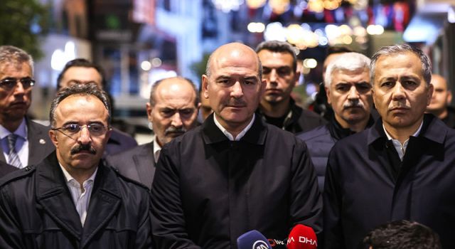 Soylu: Bombayı bırakan kişi gözaltına alındı