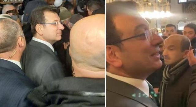 Camiye giden İmamoğlu'na tepki: Burada işin yok, PKK'nın yanına git!