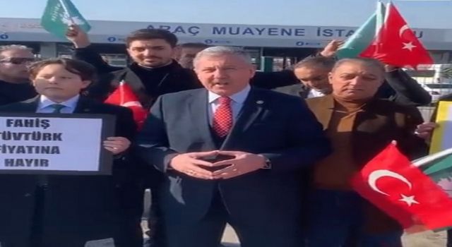 Gelecek Partili Özdağ’dan TÜVTÜRK protestosu
