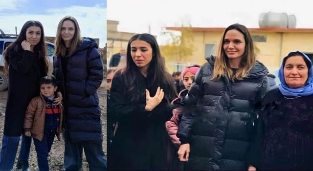 Angelina Jolie ve Nadia Murad, Şengal’i ziyaret etti