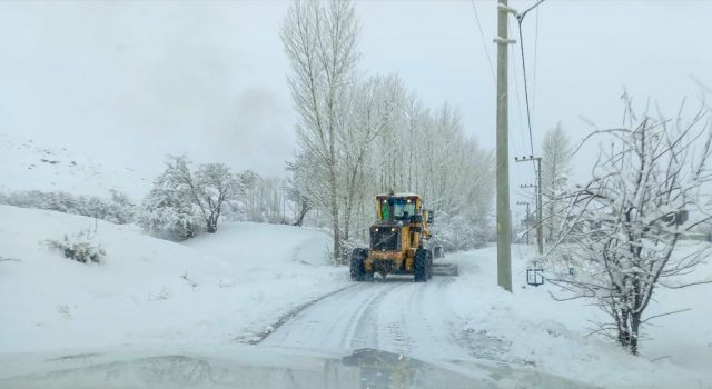 Van'da 347 yerleşim yolu ulaşıma kapalı