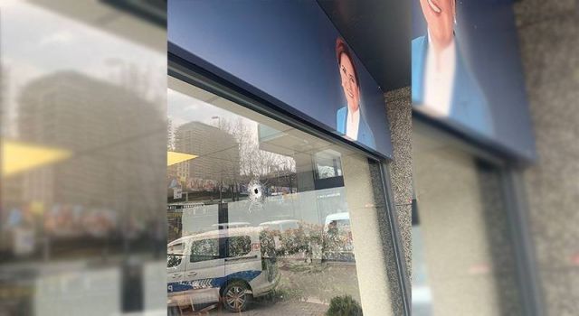 İyi Parti İstanbul İl binası kurşunlandı