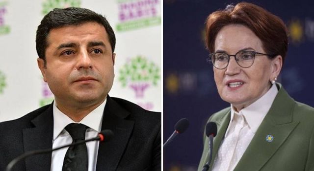Taşgetiren: Dilerdim ki, Akşener ve Demirtaş otursun konuşsunlar