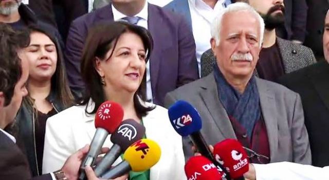 HDP Eş Genel Başkanı Pervin Buldan oyunu Van'da kullandı
