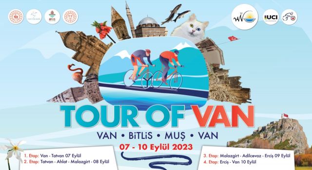 ‘Tour of Van’ uluslararası bisiklet turu düzenleniyor