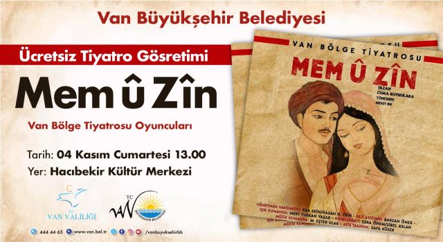 VBB, Mem û Zîn'i sahneliyor