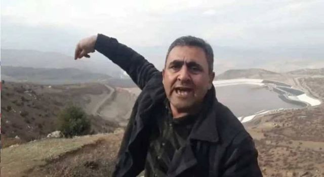 İliçli çevreci aktivist Sedat Cezayirlioğlu gözaltına alındı