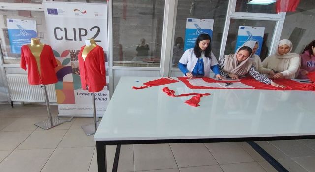 VİED, kadınlar için dikiş atölyesi açtı