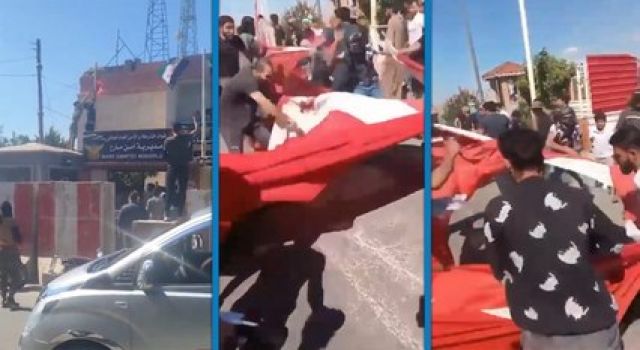 Suriye'de Türkiye'nin kontrolündeki bölgelerde halk ayaklandı