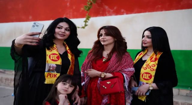 Federal Kürdistan'da seçime katılım oranı yüzde 72 oldu
