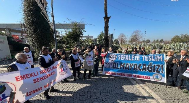 Emeklilerden 2025 yılı bütçesine tepki: Bu bütçe sosyal cinayettir