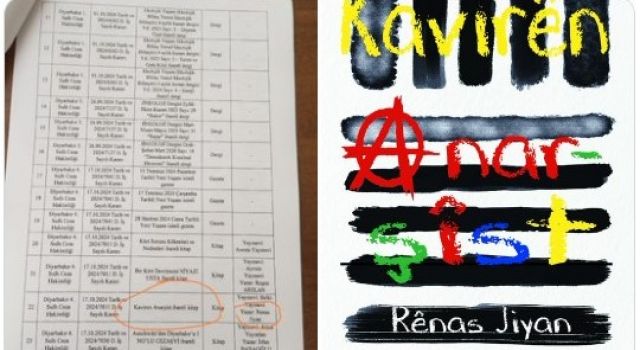 ‘Kavirên Anarşist’ adlı roman yasaklandı