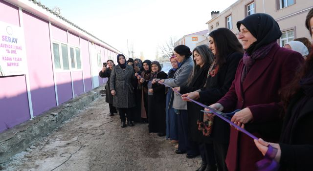 Saray'da Kadın Yaşam Merkezi açıldı