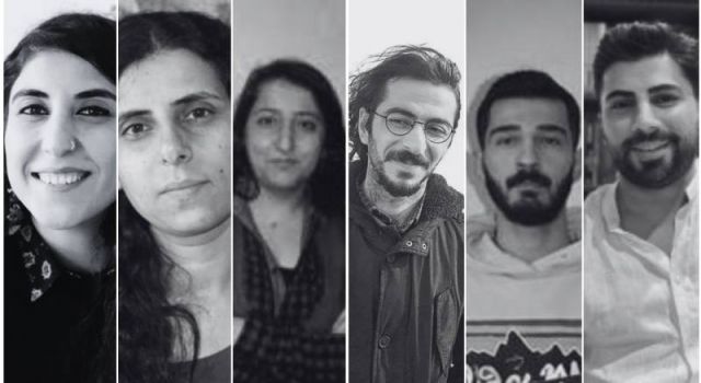 Gözaltına alınan 6 gazeteci tutuklandı