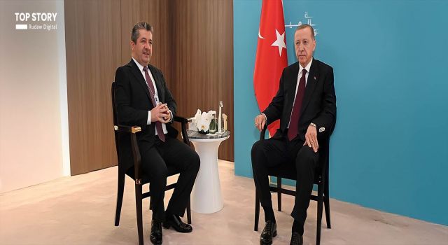Mesrur Barzani Ankara'da