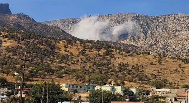 CPT: Türkiye'ye ait savaş uçakları Süleymaniye kırsalını bombaladı