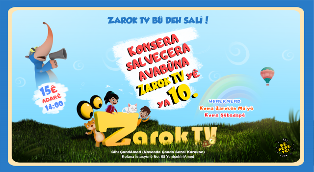 Zarok TV 10 yaşında!