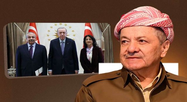 Mesud Barzani'den Erdoğan-İmralı heyeti görüşmesine ilişkin açıklama