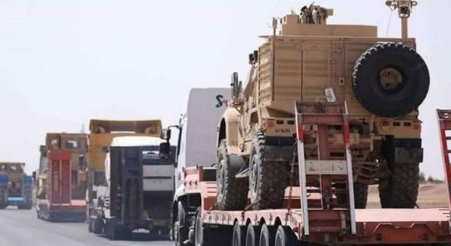 Uluslararası koalisyon Rojava'ya bir askeri konvoy daha gönderdi