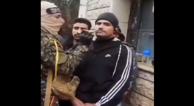 HTŞ güçleri, Dürzilerin bıyıklarını kesiyor